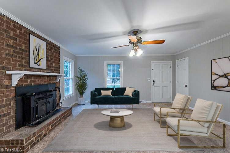 1939 Malone Road Burlington, NC 27215 - Photo 3 of 19 Virtually staged photo