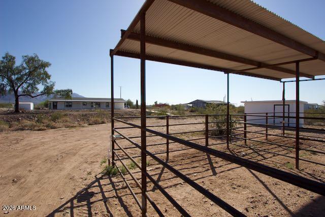 1470 South Bowman Road Apache Junction, AZ 85119 - Photo 52 of 57 a view of a terrace with wooden stairs