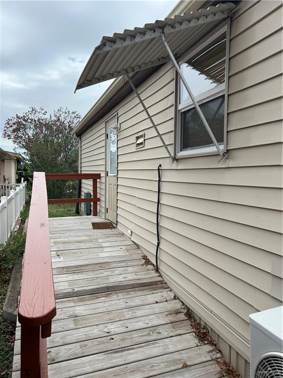 1205 Maple Street Harlingen, TX 78552 - Photo 23 of 23 a view of outdoor space and deck