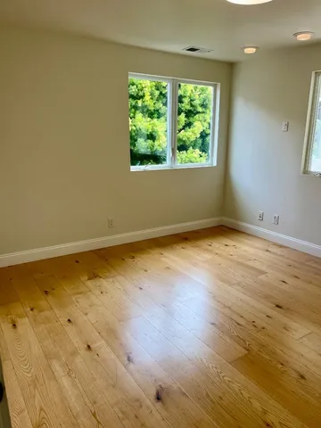 a view of empty room