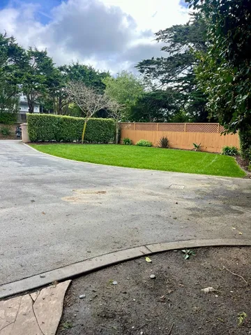 a view of a house with a garden