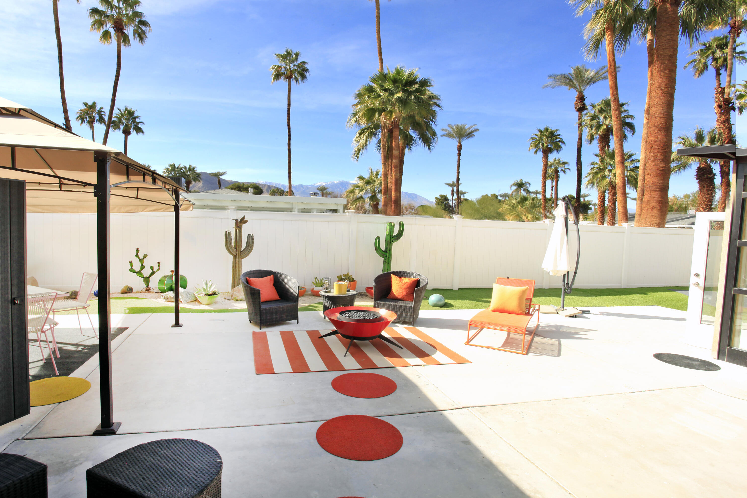 71991 Vista Del Rio Rancho Mirage, CA 92270 - Photo 15 of 34 a outdoor space with patio the ocean view