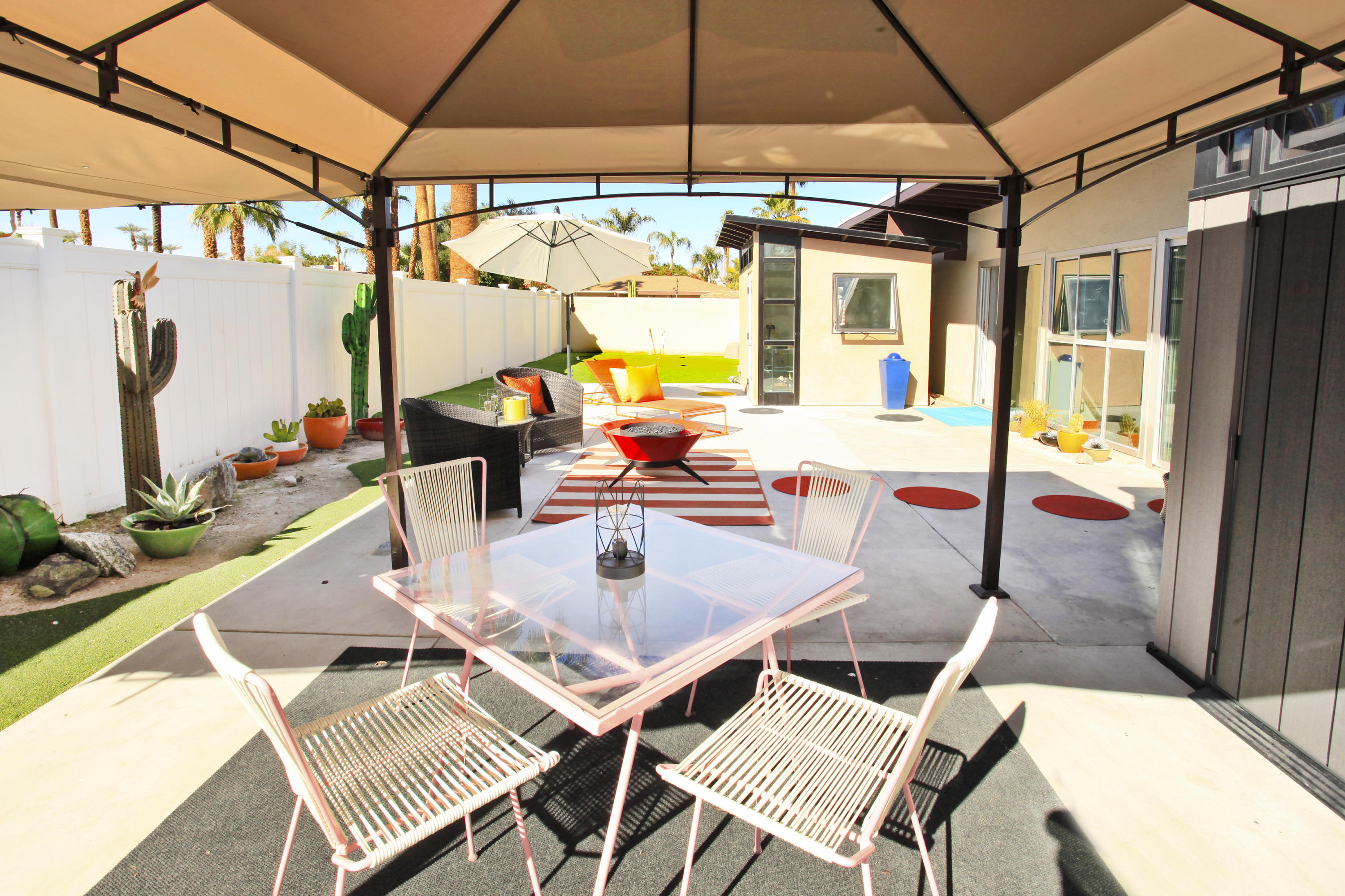 71991 Vista Del Rio Rancho Mirage, CA 92270 - Photo 30 of 34 a view of outdoor space yard and patio