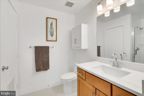 a view of a food mall next to a road