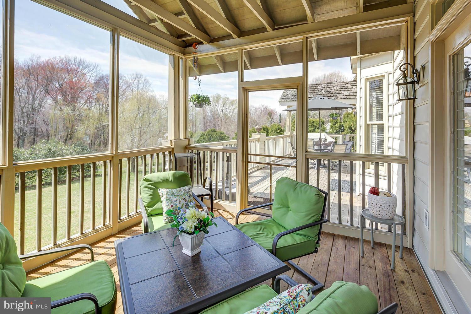 5436 Ashleigh Road Fairfax, VA 22030 - Photo 22 of 30 SCREENED PORCH