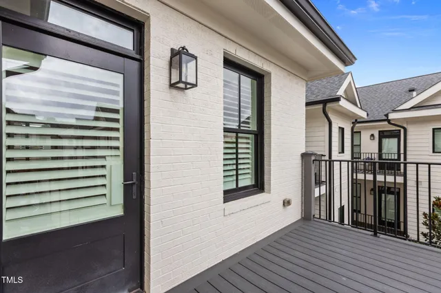 a view of a house with a deck
