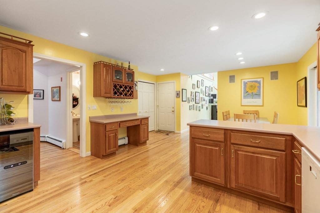 21 Longacre Road Needham, MA 02492 - Photo 14 of 41 a spacious bathroom with a double vanity sink and a mirror