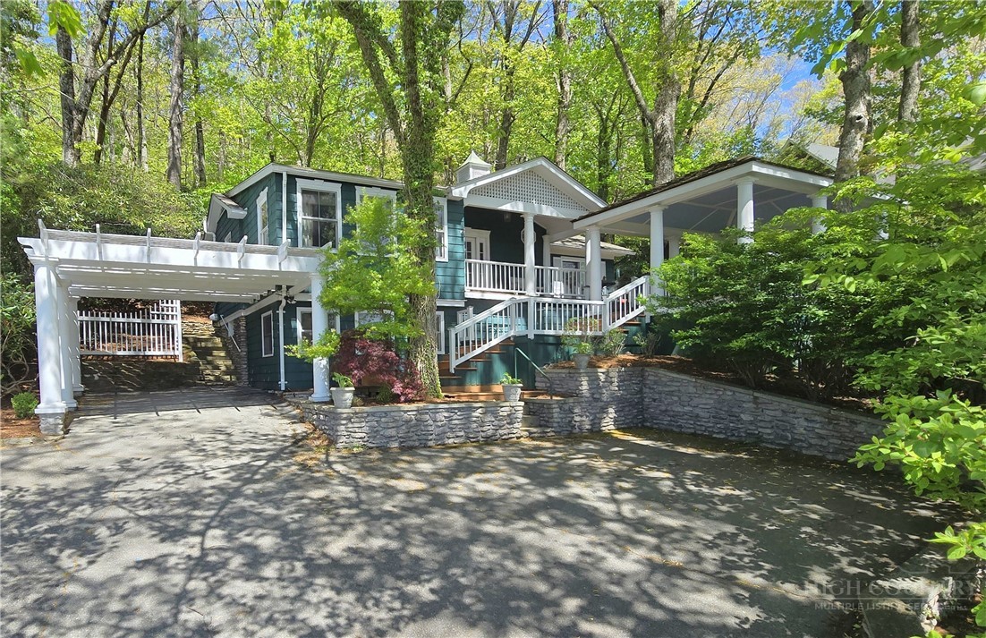 654 Goforth Road Blowing Rock, NC 28605 - Photo 1 of 34 a view of house with a outdoor space