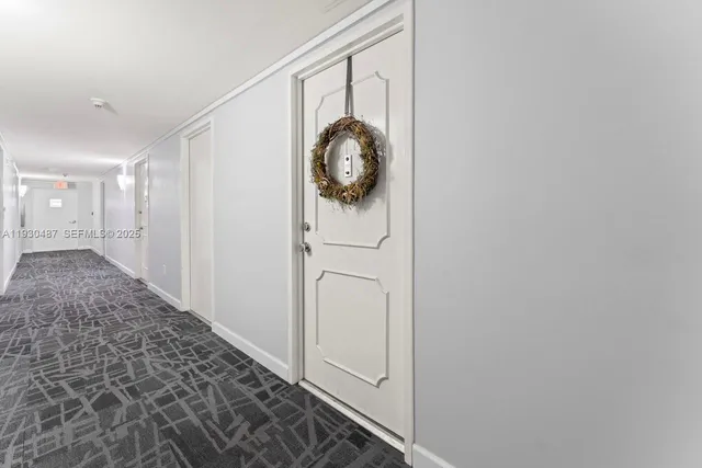 a balcony with chairs