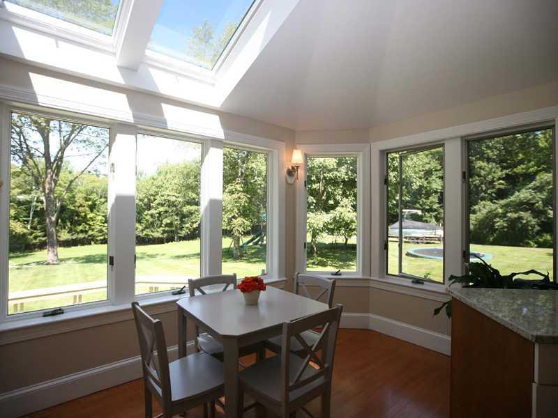 4 Middle Road Cumberland Center, ME 04021 - Photo 7 of 31 Kitchen. eating area overlooking...