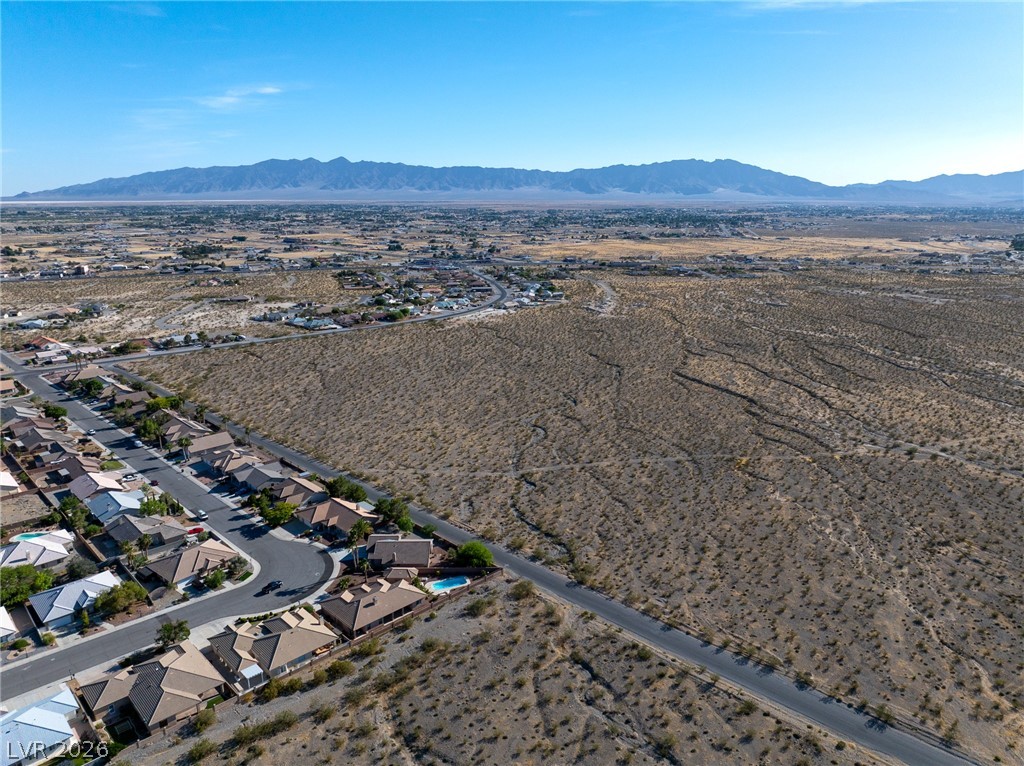 3440 Winery Road Pahrump, NV 89048 - Photo 5 of 12 Aerial View from East side of property, adjacent to the Winery Subdivision