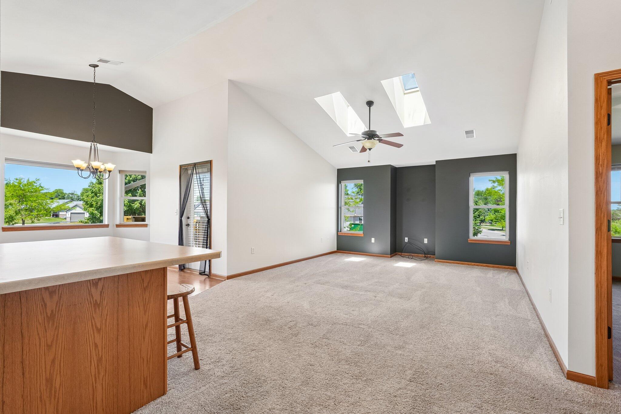865 Prairie Gardens, Unit 91 Kewaskum, WI 53040 - Photo 8 of 39 Open Concept Living