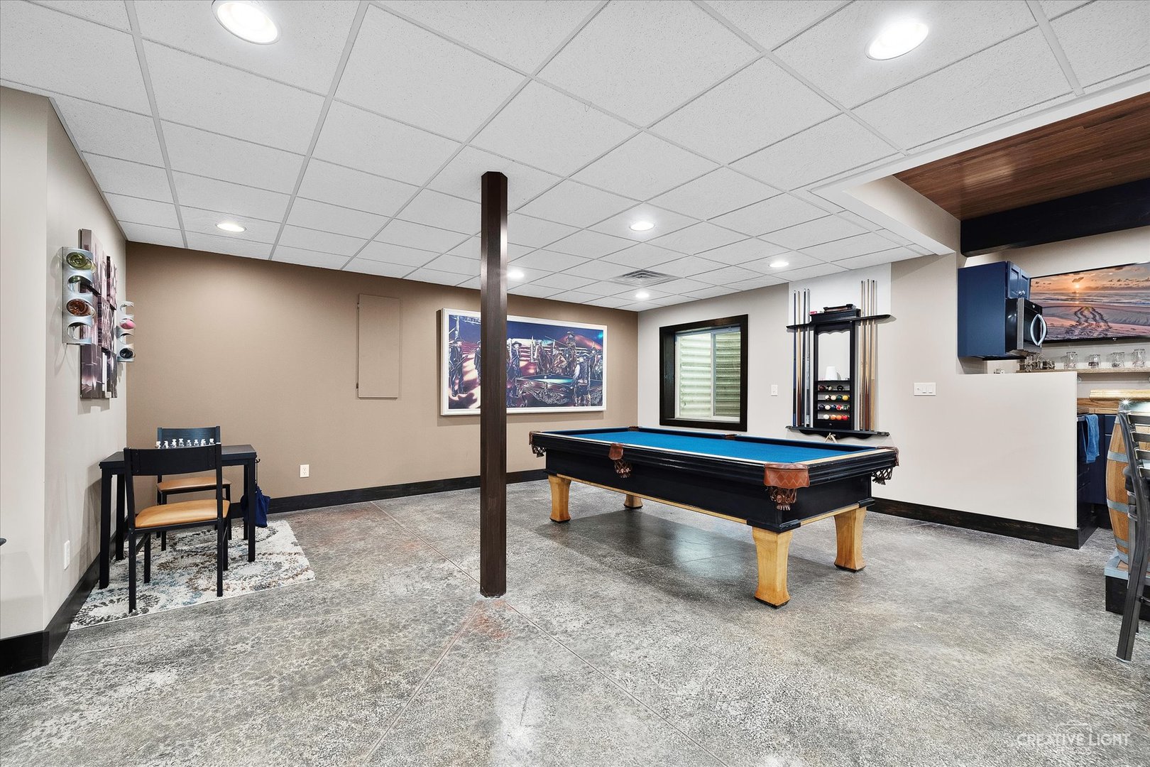 2969 4459th Road Newark, IL 60541 - Photo 21 of 35 a room with pool tables windows and furniture