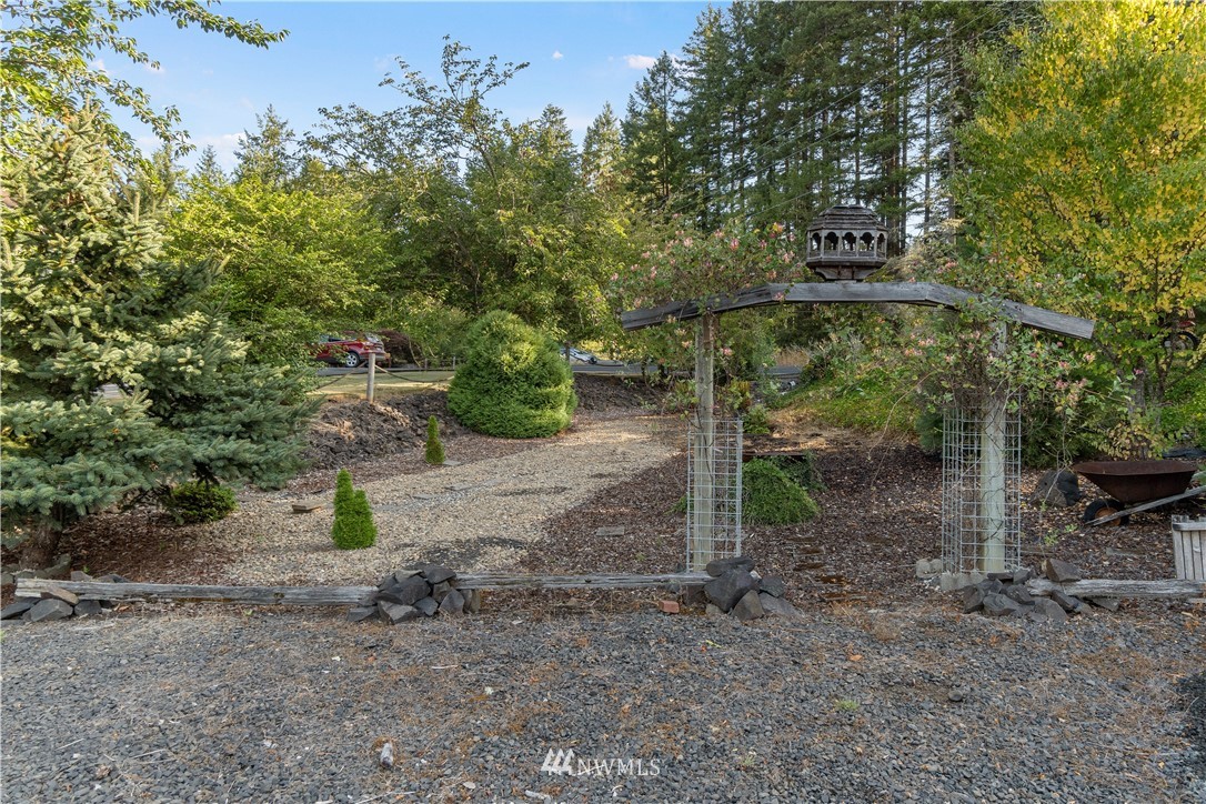 199 Jeffries Road Chehalis, WA 98532 - Photo 36 of 40 a backyard of a house with lots of green space