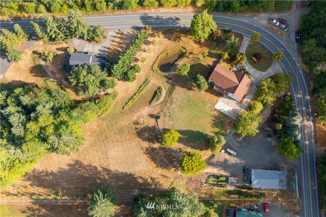 199 Jeffries Road Chehalis, WA 98532 - Photo 39 of 40 an aerial view of residential houses with outdoor space