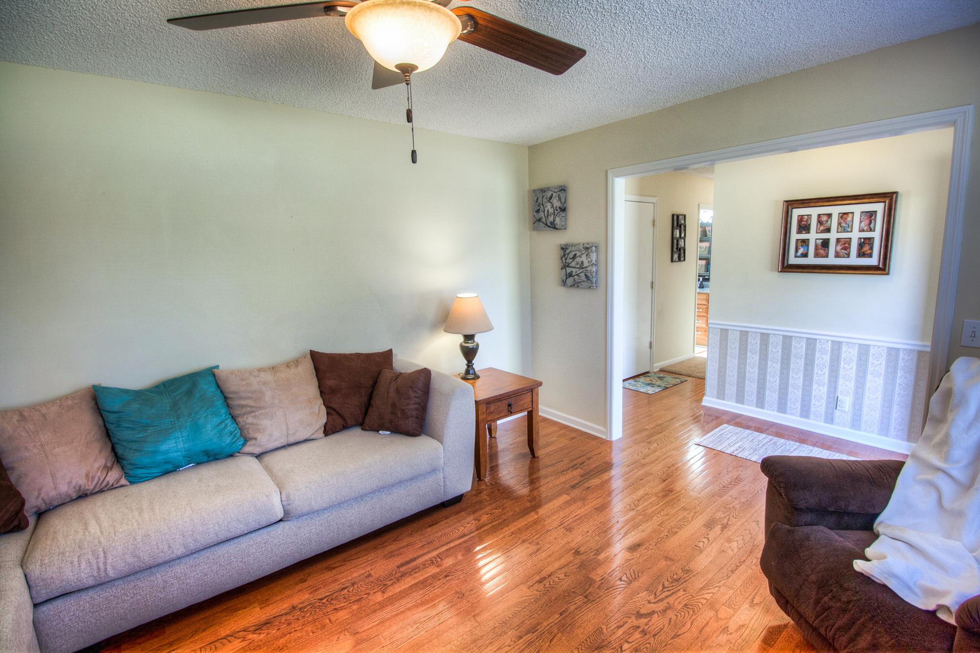 4509 Baton Rouge Drive Hermitage, TN 37076 - Photo 5 of 30 a living room with furniture and a wooden floor