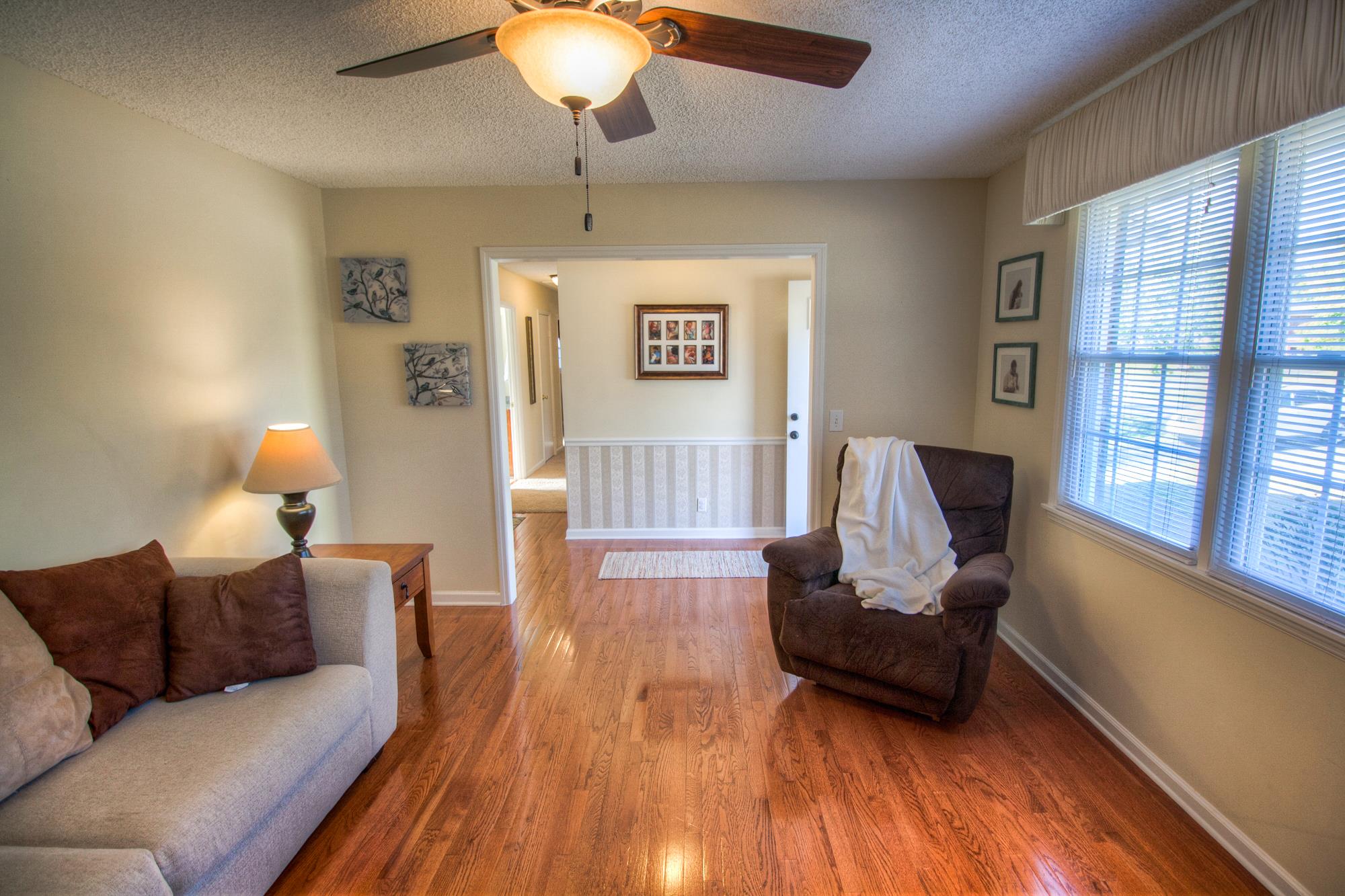 4509 Baton Rouge Drive Hermitage, TN 37076 - Photo 6 of 30 a living room with furniture and a wooden floor