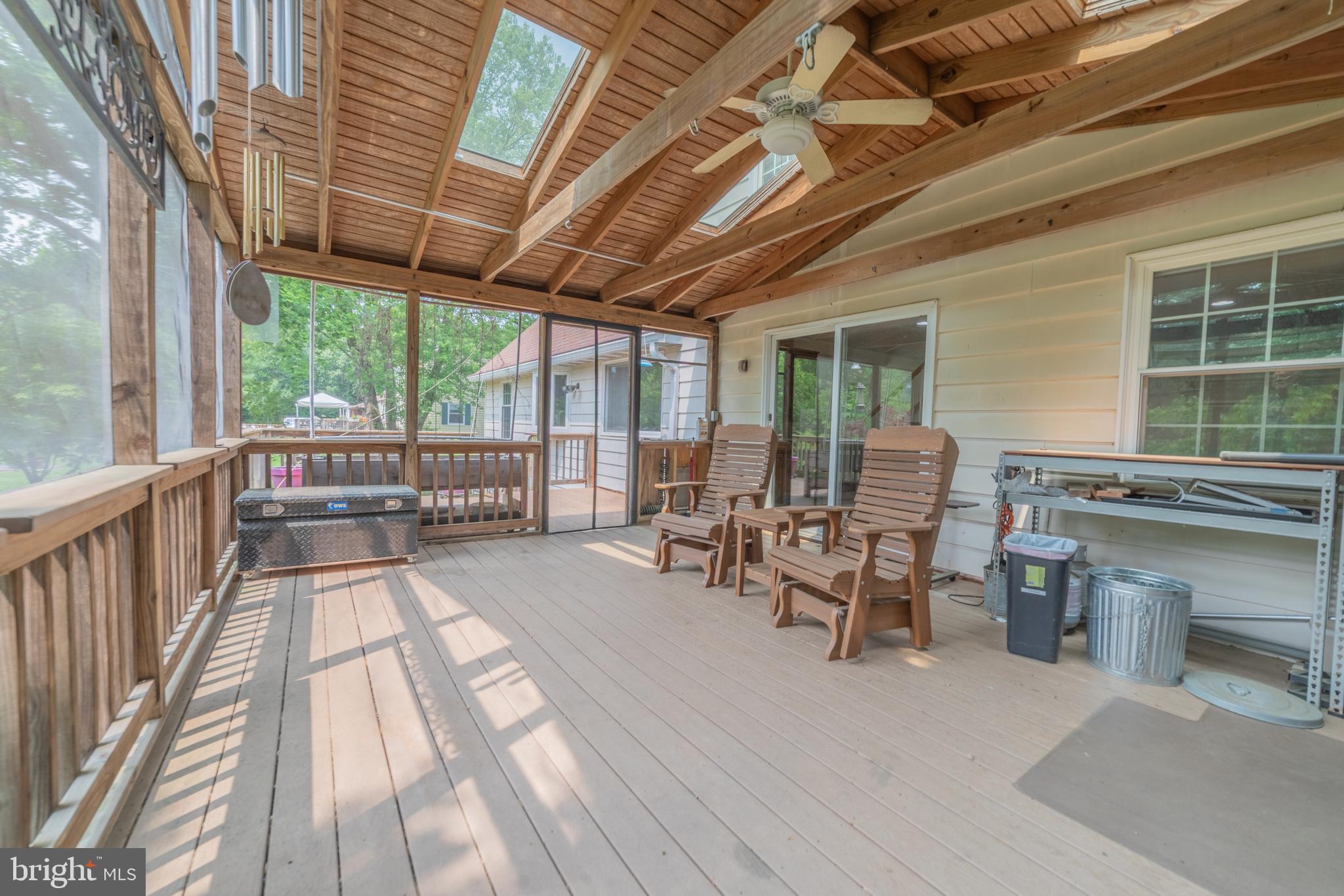 12600 Deoudes Road Boyds, MD 20841 - Photo 24 of 53 Fan & skylights in Porch
