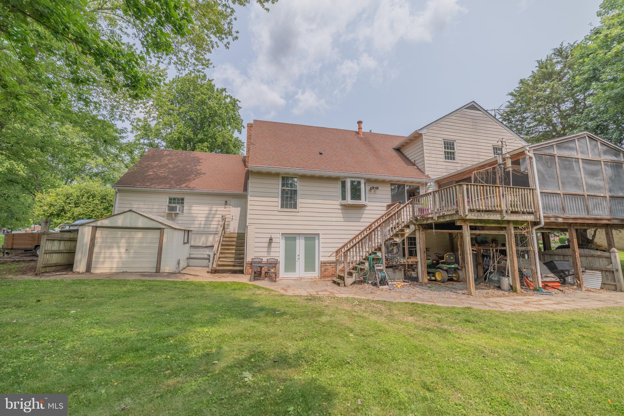 12600 Deoudes Road Boyds, MD 20841 - Photo 26 of 53 Rear view includes shed