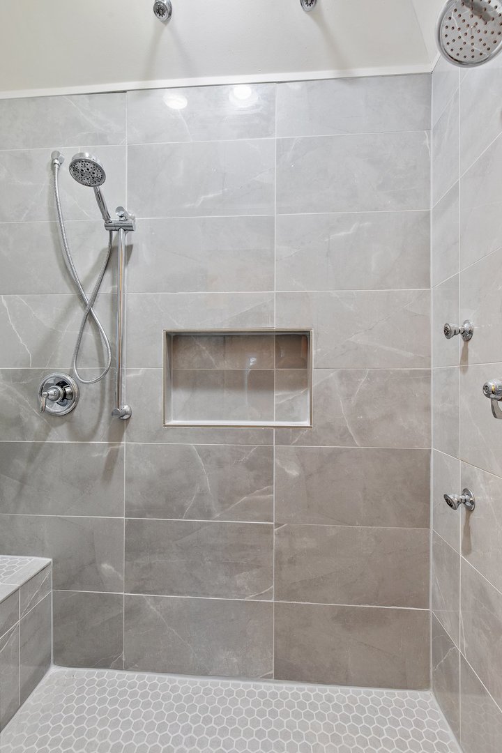 162 Park Street Hampshire, IL 60140 - Photo 14 of 25 a bathroom with a shower