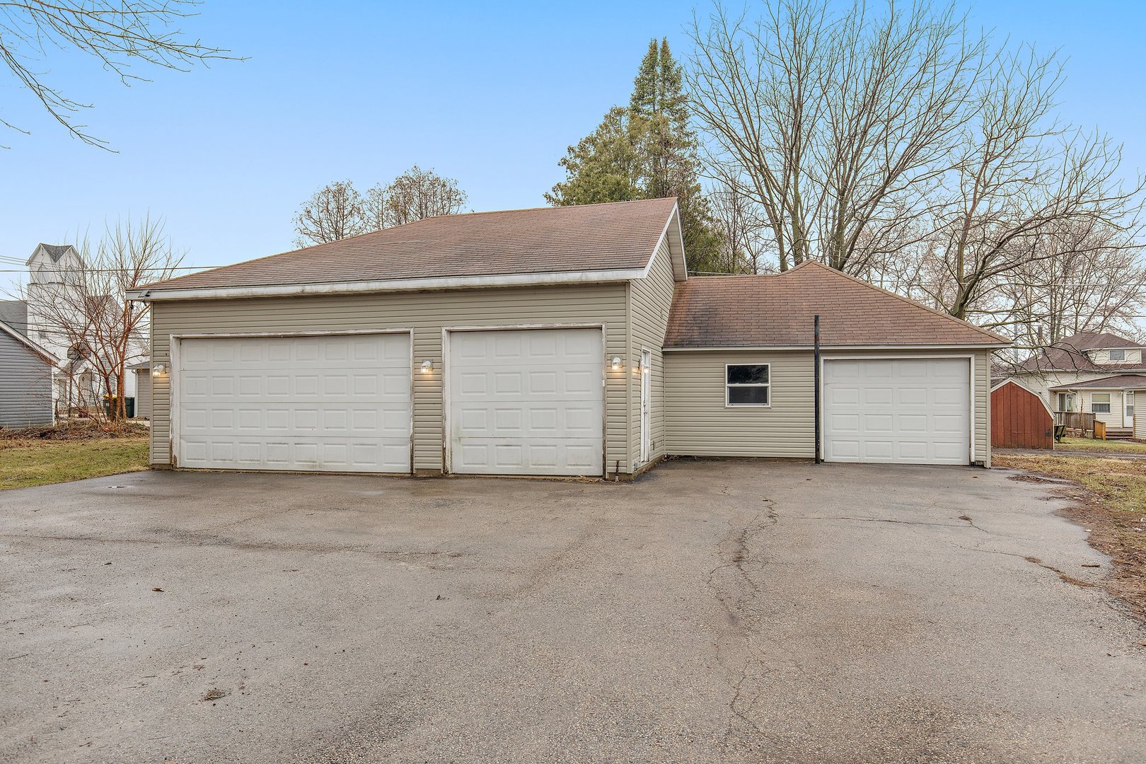 162 Park Street Hampshire, IL 60140 - Photo 20 of 25 a front view of a house with a yard and garage