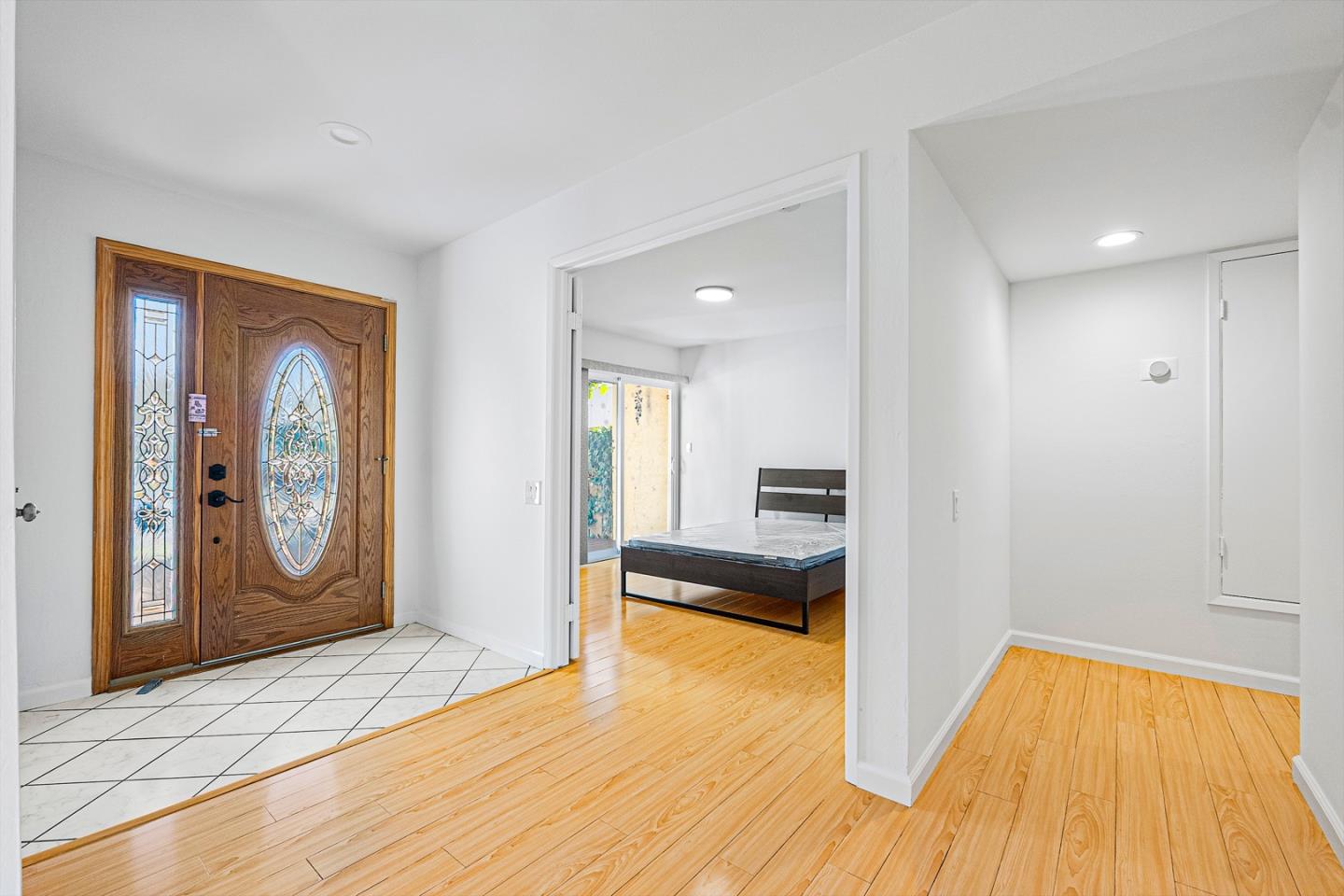 3691 Dryden Road Fremont, CA 94555 - Photo 2 of 26 a view of livingroom with hardwood floor and hallway