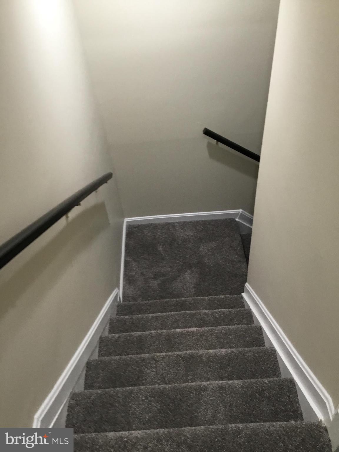 3722 Foxford Stream Road Nottingham, MD 21236 - Photo 43 of 57 carpeted stairway to basement