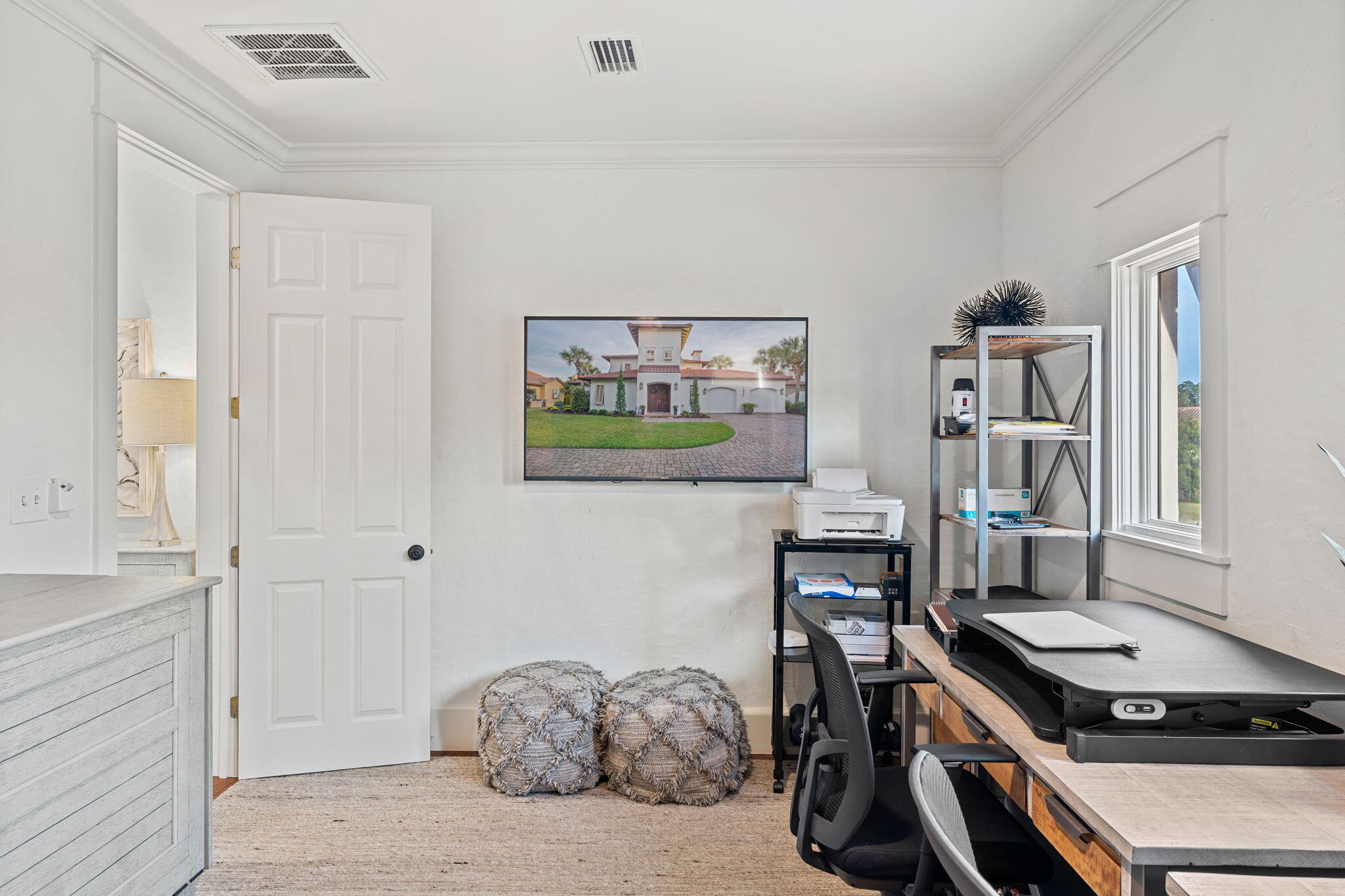 1821 Baytowne Avenue Miramar Beach, FL 32550 - Photo 32 of 63 a bedroom with a bed and furniture