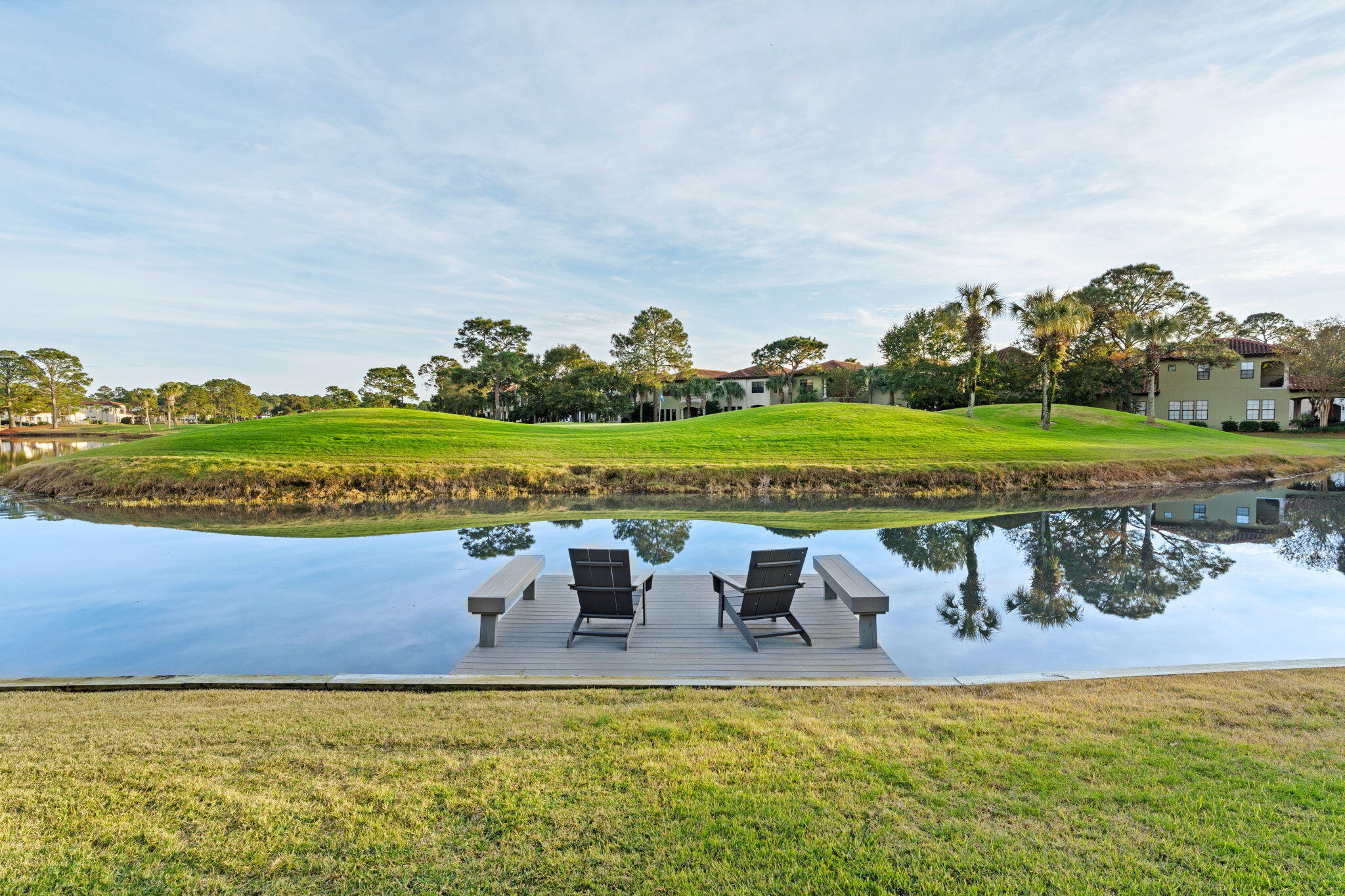 1821 Baytowne Avenue Miramar Beach, FL 32550 - Photo 49 of 63 a view of a lake with a big yard