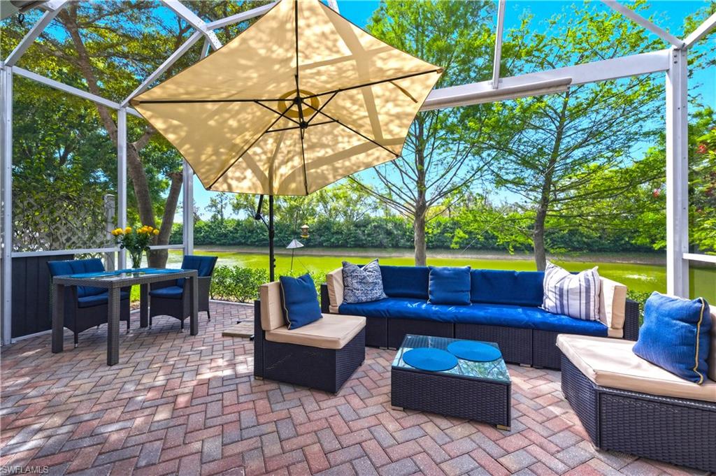 19540 Bowring Park Road, Unit 101 Fort Myers, FL 33967 - Photo 33 of 46 Oversized screened lanai