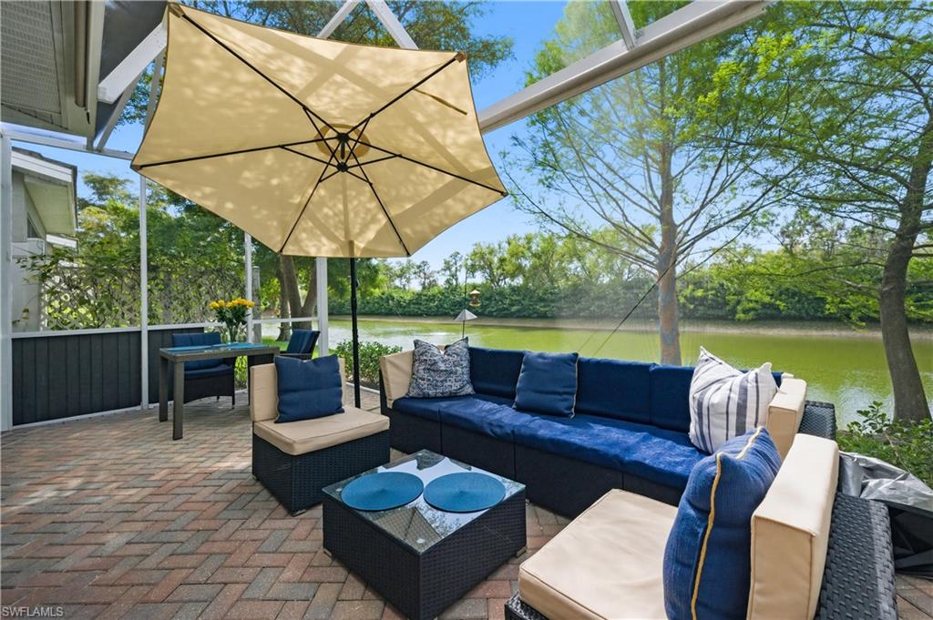 19540 Bowring Park Road, Unit 101 Fort Myers, FL 33967 - Photo 34 of 46 Oversized screened lanai