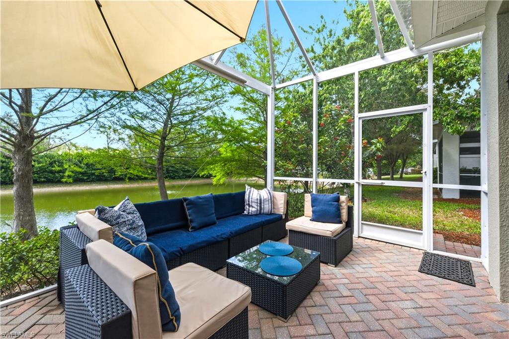 19540 Bowring Park Road, Unit 101 Fort Myers, FL 33967 - Photo 36 of 46 Oversized screened lanai