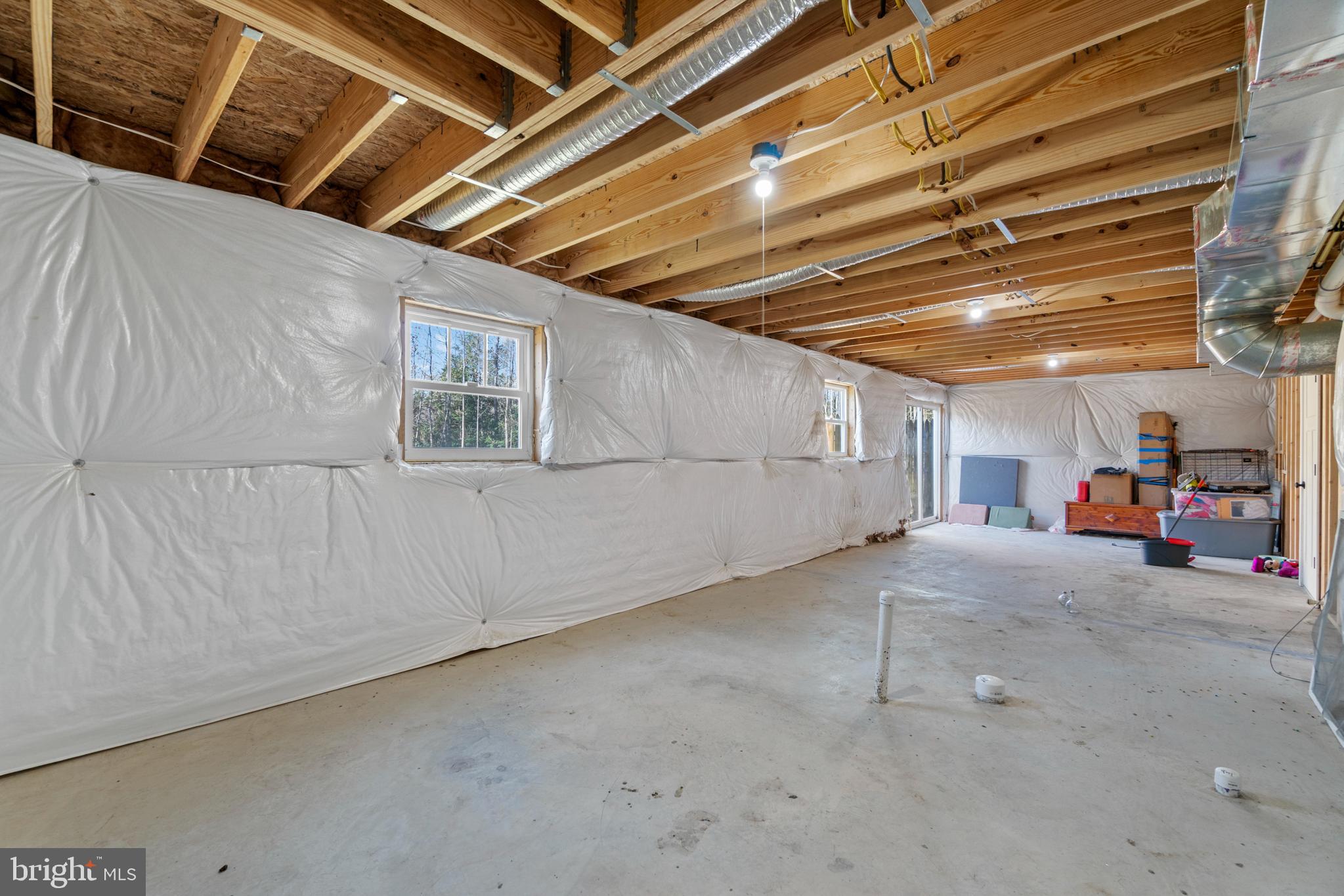 2928 Lewiston Road Bumpass, VA 23024 - Photo 31 of 32 Unfinished Basement has a 3 piece rough In