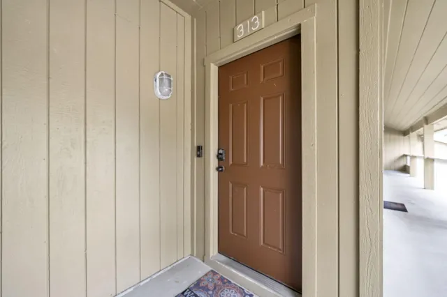 a door with a door