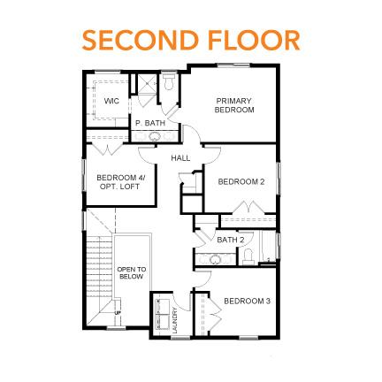 195 West Harmony Rdg Parkway, Unit 601 Mapleton, UT 84664 - Photo 4 of 5 View of home floor plan