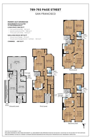 a front view of a building with many windows