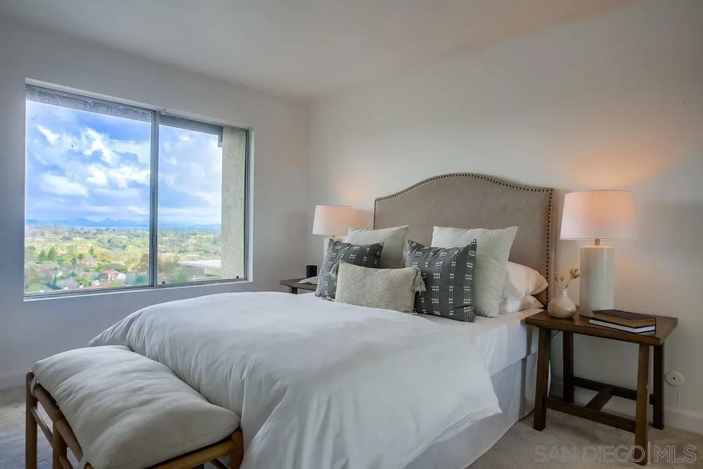 1870 Forestdale Drive Encinitas, CA 92024 - Photo 10 of 19 a bedroom with a bed and a window