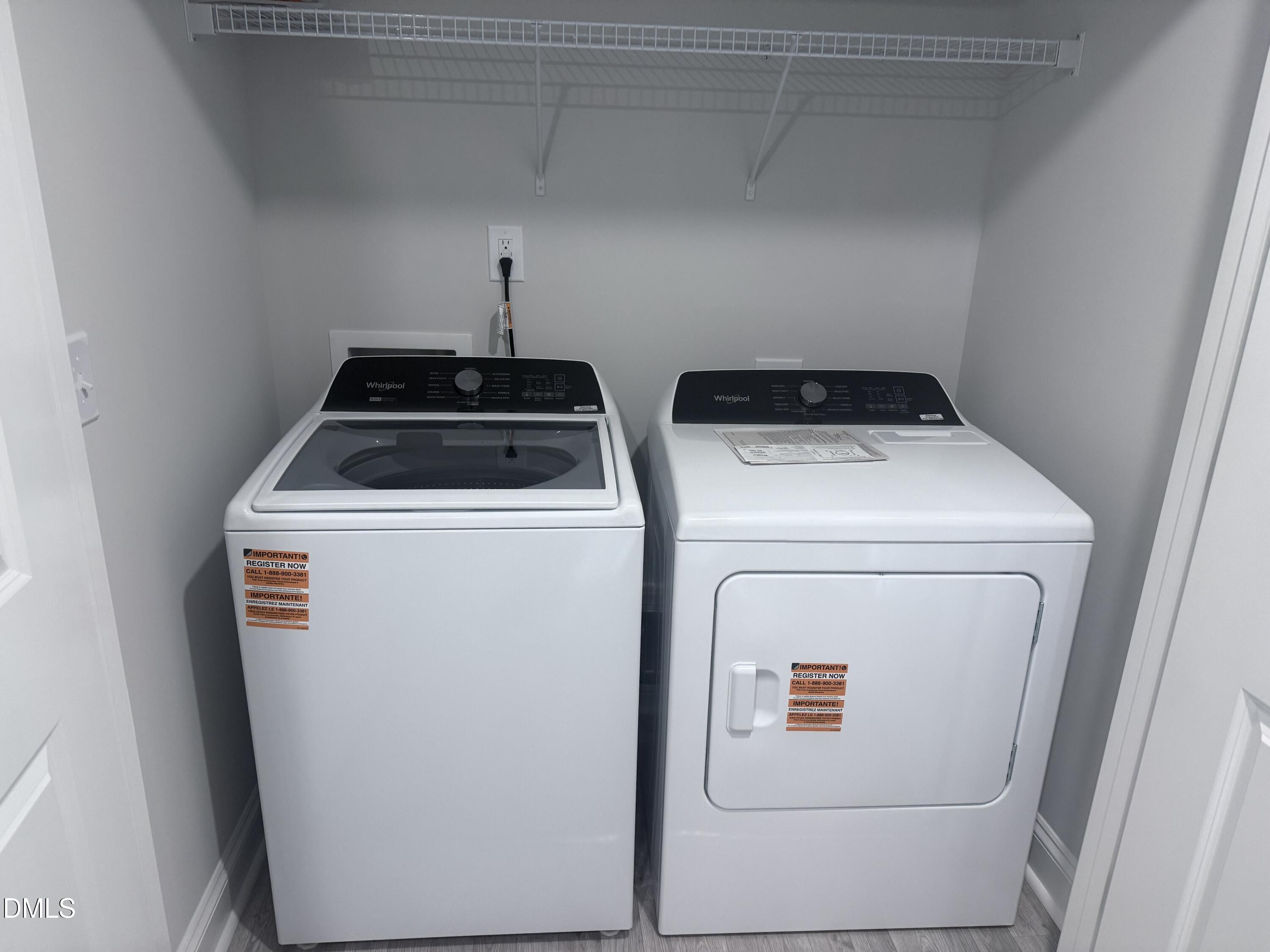 1920 Fishamble Street Fuquay-Varina, NC 27526 - Photo 19 of 23 a utility room with dryer and washer