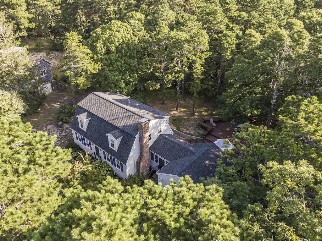85 Browns Neck Road Wellfleet, MA 02667 - Photo 2 of 39 AERIAL VIEW CLOSE UP