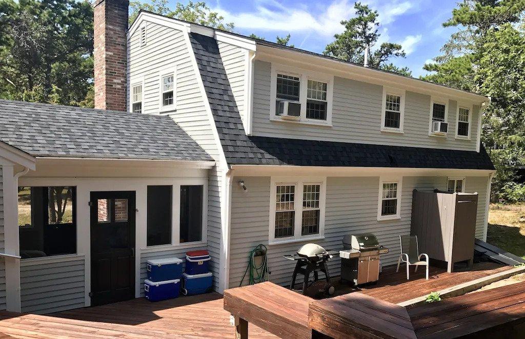 85 Browns Neck Road Wellfleet, MA 02667 - Photo 9 of 39 REAR VIEW CLOSE UP