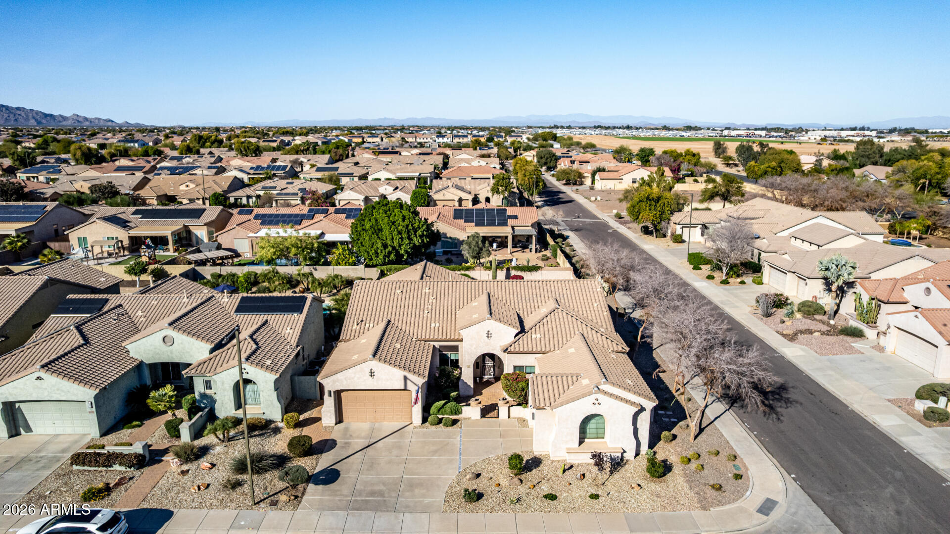 17926 West Griswold Road Waddell, AZ 85355 - Photo 58 of 73 an aerial view of a house with a ocean