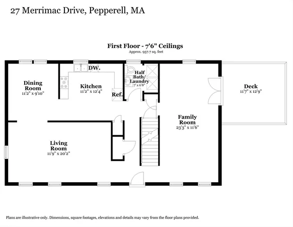 $545,000 | 27 Merrimac Drive, Pepperell, MA 01463