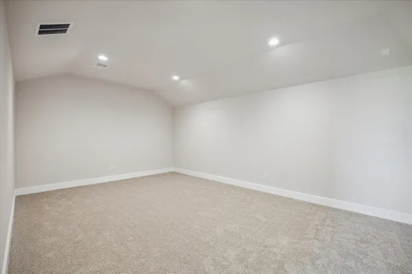 a view of empty room