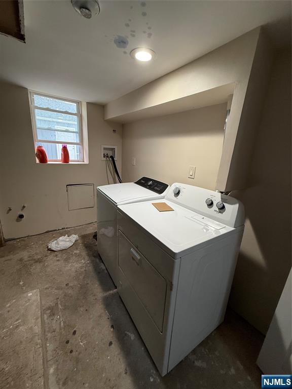 61 Sabina Street, Unit 1 Little Ferry, NJ 07643 - Photo 14 of 16 a utility room with washer and dryer