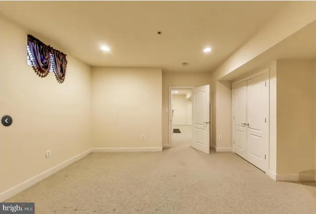 a view of empty room