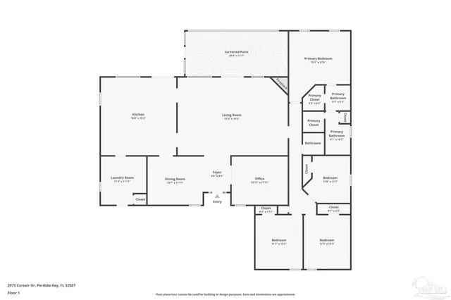 $519,000 | 2975 Corsair Drive, Pensacola, FL 32507