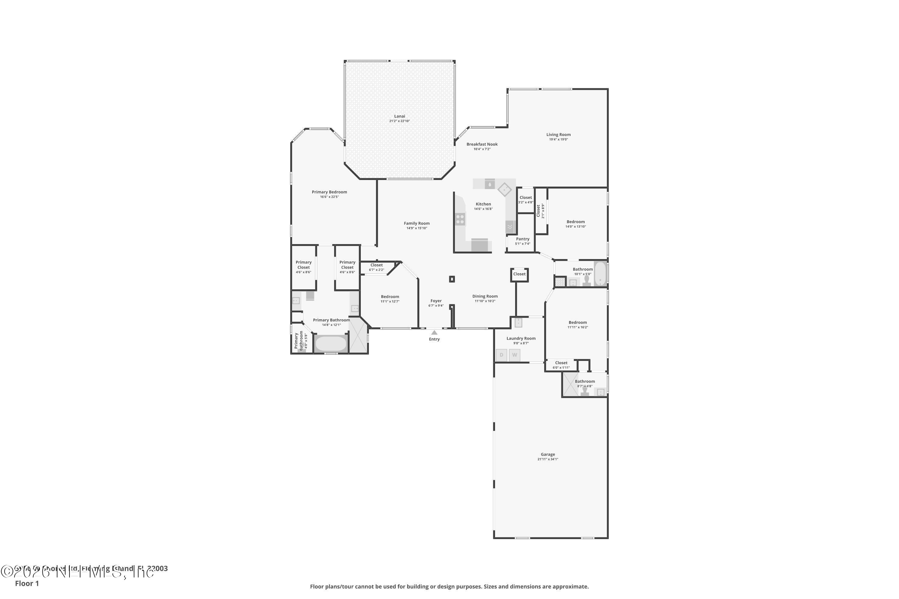 5950 West Shores Road Fleming Island, FL 32003 - Photo 67 of 67 Floor Plan