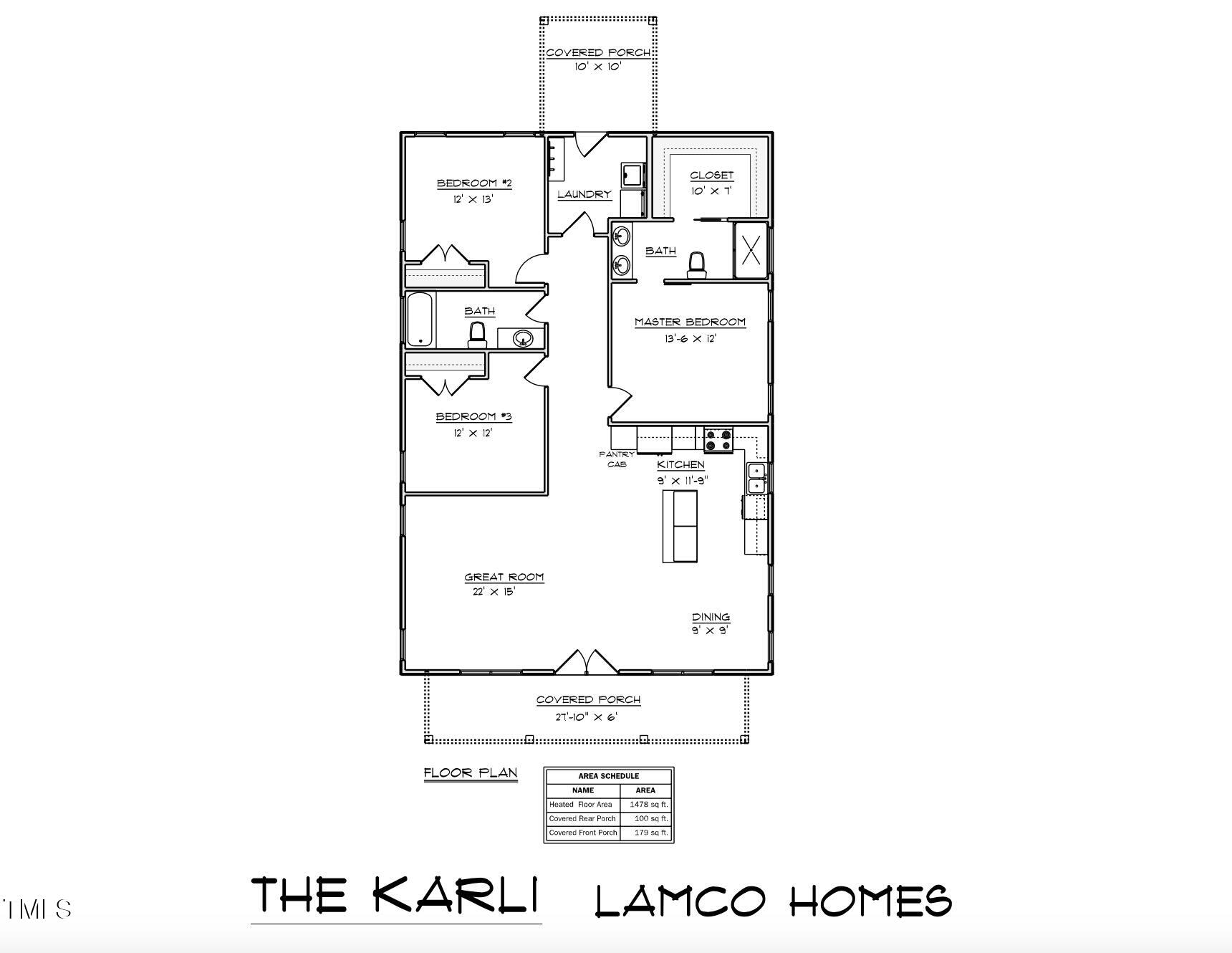 3109 Pilson Road Cameron, NC 28326 - Photo 3 of 3 Floor Plan