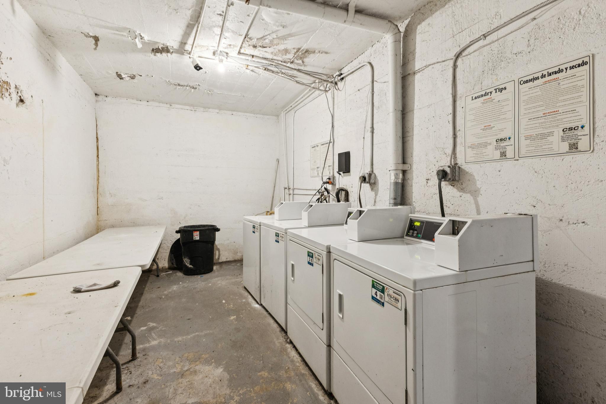 7 18th Street Southeast, Unit 208 Washington, DC 20003 - Photo 21 of 31 a utility room with dryer and washer