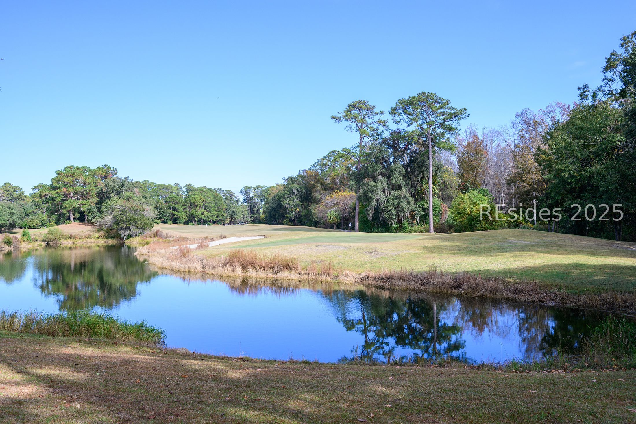 7 Crescent Circle Bluffton, SC 29910 - Photo 7 of 53 Lagoon to green on hole number 10.